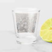 Granite Pebbles in het meer Tenaya bij Yosemite Shot Glas (Achterkant)