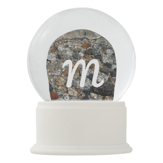 Granite Pebbles in het meer Tenaya bij Yosemite Sneeuwbol (Voorkant)