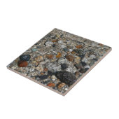 Granite Pebbles in het meer Tenaya bij Yosemite Tegeltje (Zijkant)