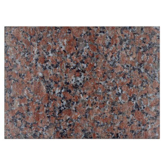 GRANITE RED-BLACK SNIJPLANK (Voorkant)