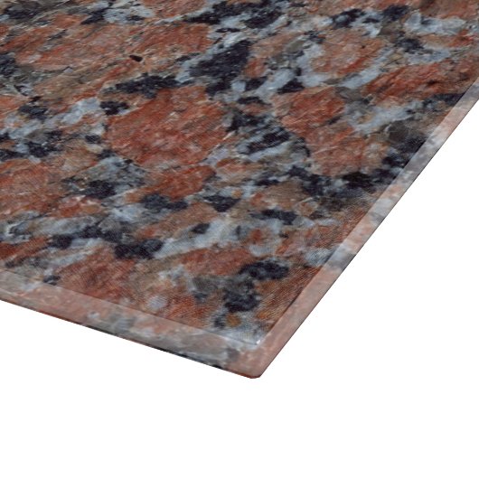 GRANITE RED-BLACK SNIJPLANK (Hoek)