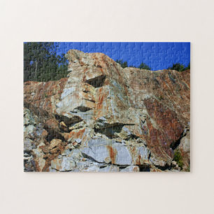 Granite Rock Cliff Wall Natuur Legpuzzel