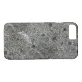 Granite Rock Grey met green Moss Case-Mate iPhone Case (Achterkant (Horizontaal))