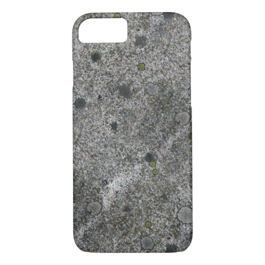 Granite Rock Grey met green Moss Case-Mate iPhone Case (Achterkant)