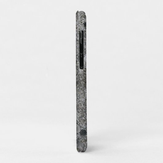 Granite Rock Grey met Green Moss Case-Mate iPhone Case (Achterkant/links)
