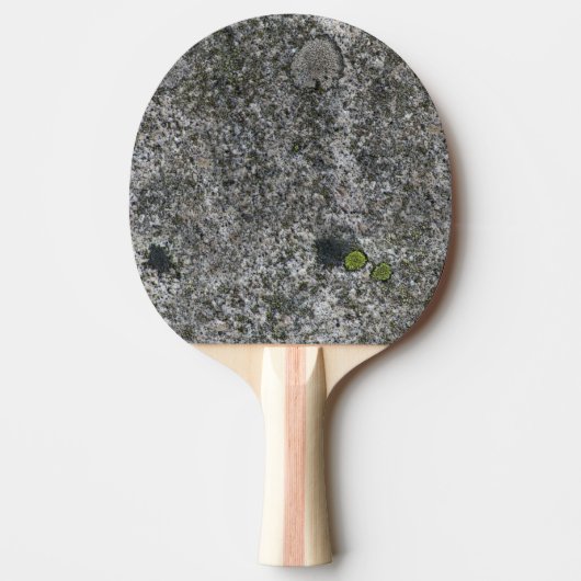 Granite Rock Grey met Moss Tafeltennisbatje (Voorkant)