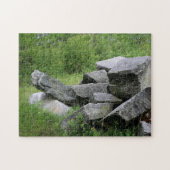 Granite Rock Pile Natuur Legpuzzel (Horizontaal)
