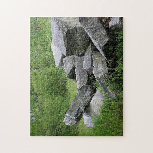 Granite Rock Pile Natuur Legpuzzel (Verticaal)