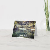Granite Rock reflecteert 1 Natuur Hartelijk dank Bedankkaart (Voorkant)