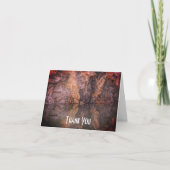 Granite Rock reflecteert 3 Natuur Hartelijk dank Bedankkaart (Voorkant)