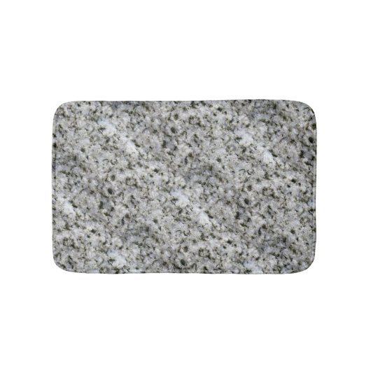 Granite Rock White Badmat (Voorkant)