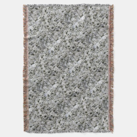 Granite Rock White Deken (Voorkant Verticaal)