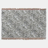 Granite Rock White Deken (Voorkant)