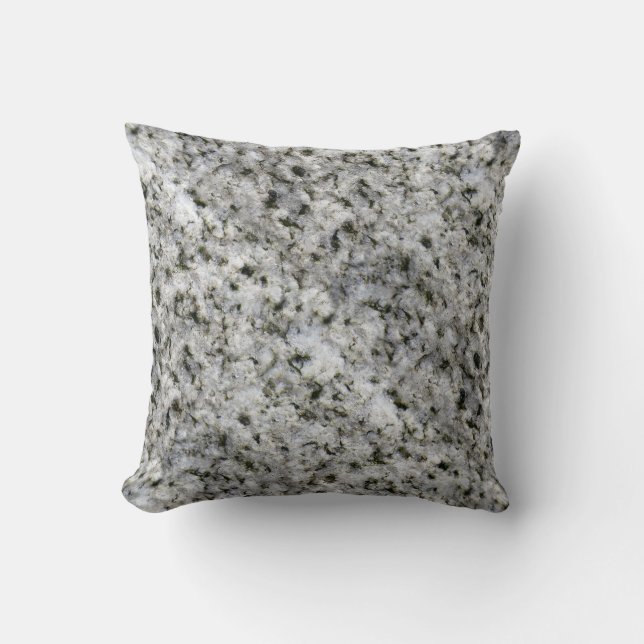 Granite Rock White Kussen (Voorkant)