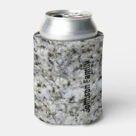 Granite Rock White met naam Blikjeskoeler