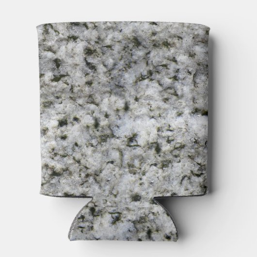 Granite Rock White met naam Blikjeskoeler (Achterkant)