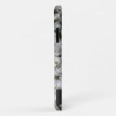 Granite Rock White met naam Case-Mate iPhone Case (Achterkant/rechts)