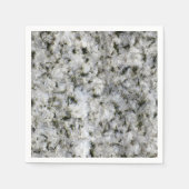 Granite Rock White Servetten (Voorkant)
