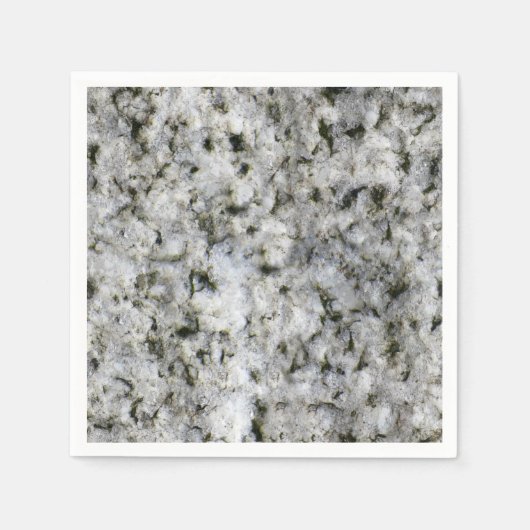 Granite Rock White Servetten (Voorkant)