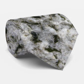 Granite Rock White Stropdas (Opgerold)