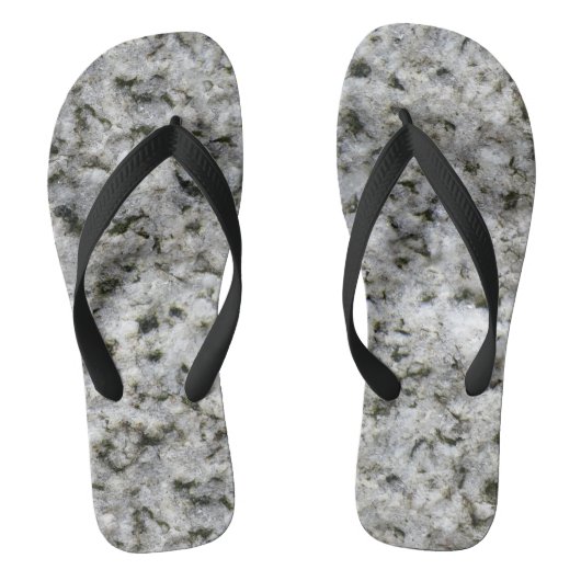 Granite Rock White Teenslippers (Voetbed)