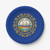 Granite Stater Flag, Flag of New Hampshire Papieren Bordje (Voorkant)