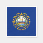 Granite Stater Flag, Flag of New Hampshire Servet (Voorkant)
