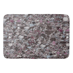 Granite Stone Pattern Bath Mat