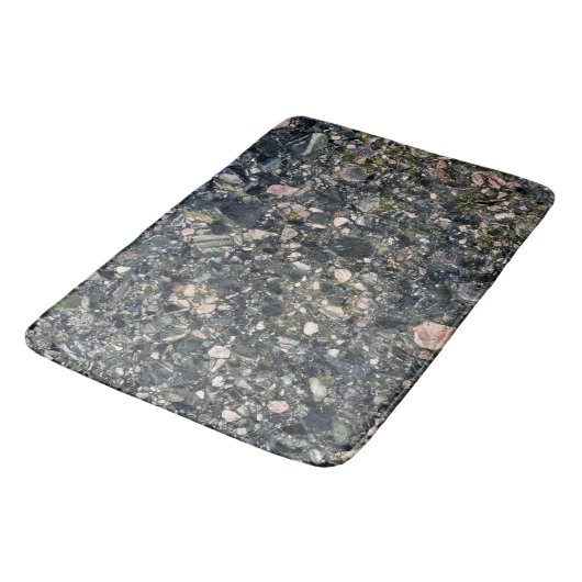 Granite Stone Pattern Bath Mat (Gekanteld)