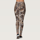 Granite Stone Pattern-Leggings Leggings (Achterkant)