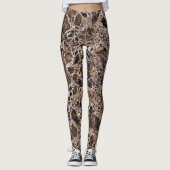 Granite Stone Pattern-Leggings Leggings (Voorkant)