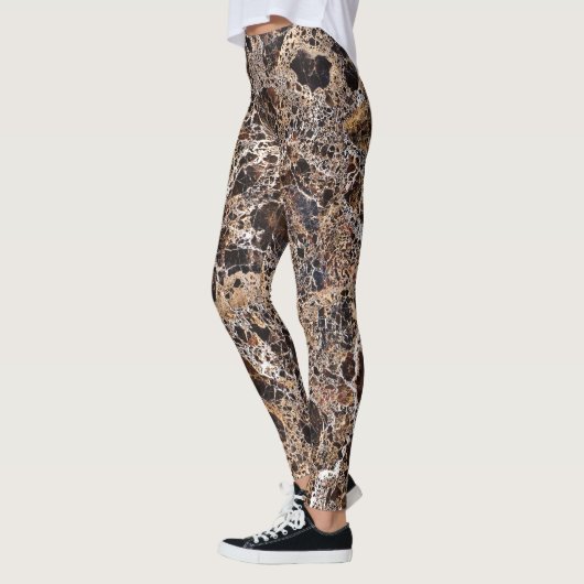 Granite Stone Pattern-Leggings Leggings (Links)