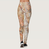 Granite Stone Pattern-Leggings Leggings (Achterkant)