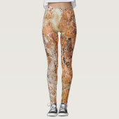 Granite Stone Pattern-Leggings Leggings (Voorkant)