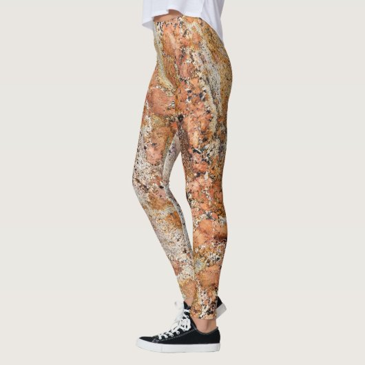 Granite Stone Pattern-Leggings Leggings (Links)