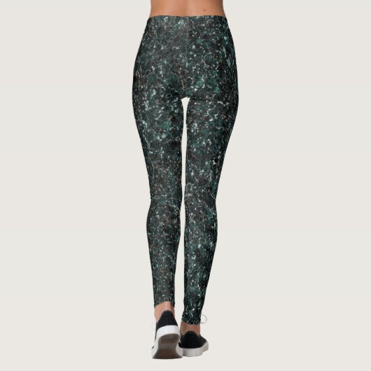 Granite Stone Pattern-Leggings Leggings (Achterkant)