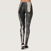 Granite Stone Pattern-Leggings Leggings (Achterkant)