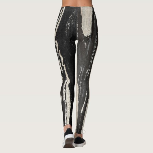 Granite Stone Pattern-Leggings Leggings (Achterkant)