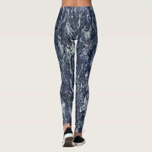 Granite Stone Pattern-Leggings Leggings (Achterkant)