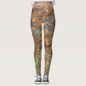 Granite Stone Pattern-Leggings Leggings (Voorkant)