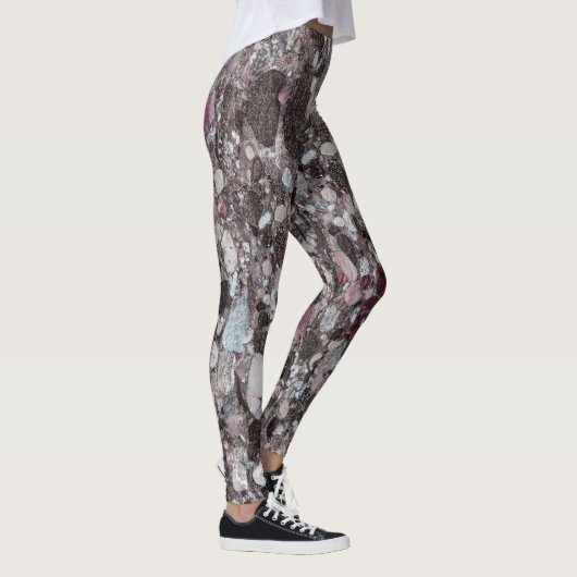 Granite Stone Pattern-Leggings Leggings (Rechts)