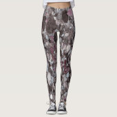 Granite Stone Pattern-Leggings Leggings (Voorkant)