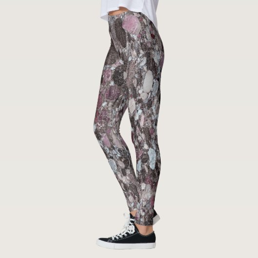Granite Stone Pattern-Leggings Leggings (Links)