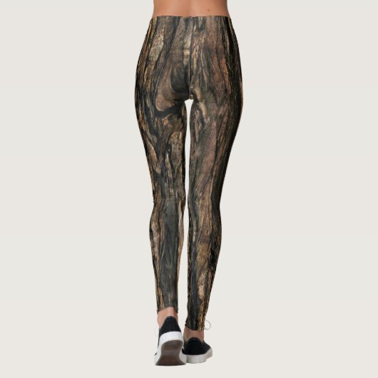 Granite Stone Pattern-Leggings Leggings (Achterkant)