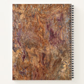 Granite Stone Pattern Spiral Notitieboek (Achterkant)