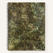 Granite Stone Pattern Spiral Notitieboek (Voorkant)