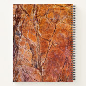 Granite Stone Pattern Spiral Notitieboek (Achterkant)