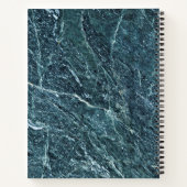 Granite Stone Pattern Spiral Notitieboek (Achterkant)