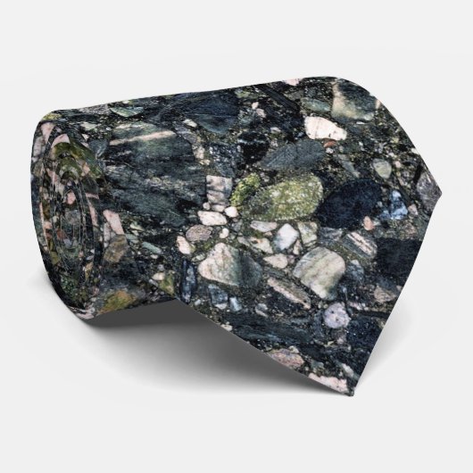Granite Stone Pattern Stropdas (Opgerold)