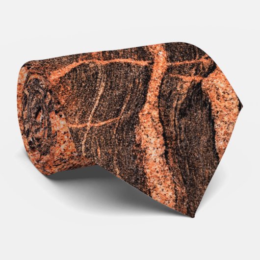 Granite Stone Pattern Stropdas (Opgerold)